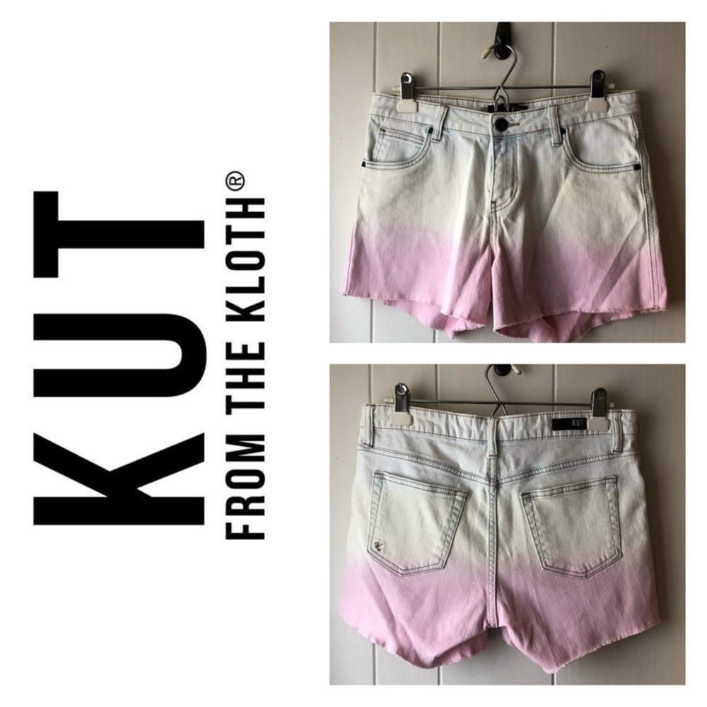 🍬KUT FROM THE CLOTH Ombré 🍬Pastel Denim Shorts